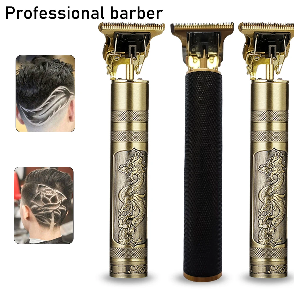 USB Перезаряжаемые профессиональная машинка для стрижки волос триммер