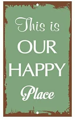 

Crysss Warnung Zeichen Es Unsere Ort Neuheit lusзуб Zeichen Business Zeichen 8X12 Zoll aluminum Metall