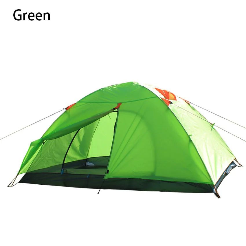 Двухслойная палатка 200*140*110 см с алюминиевым полюсом портативная