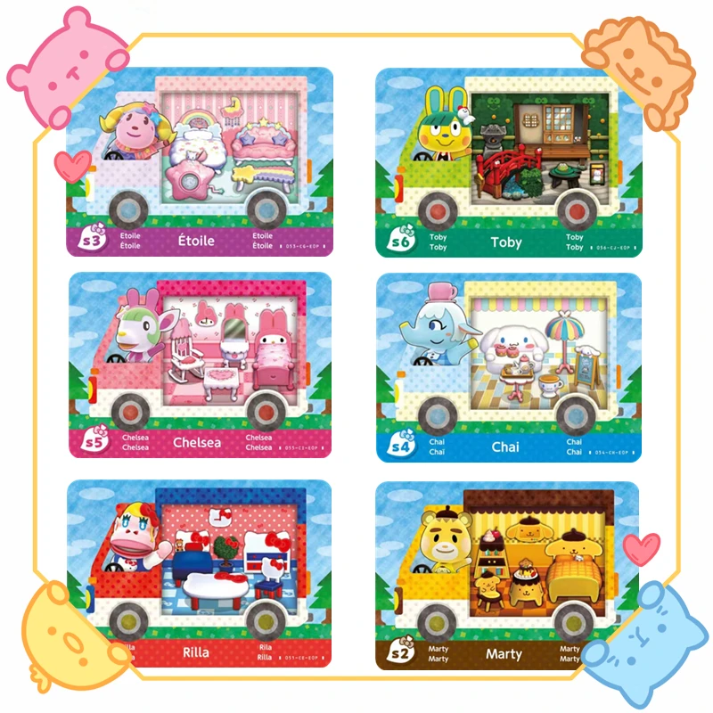 

Sanrioed X Animal Croxxing Amxxbo NFC Card Ntag215 Tag Games For NS Switch