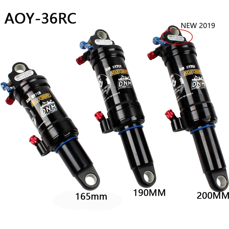 DNM AOY 36RC катушка для горного спуска велосипеда задний амортизатор 165 мм 190 200