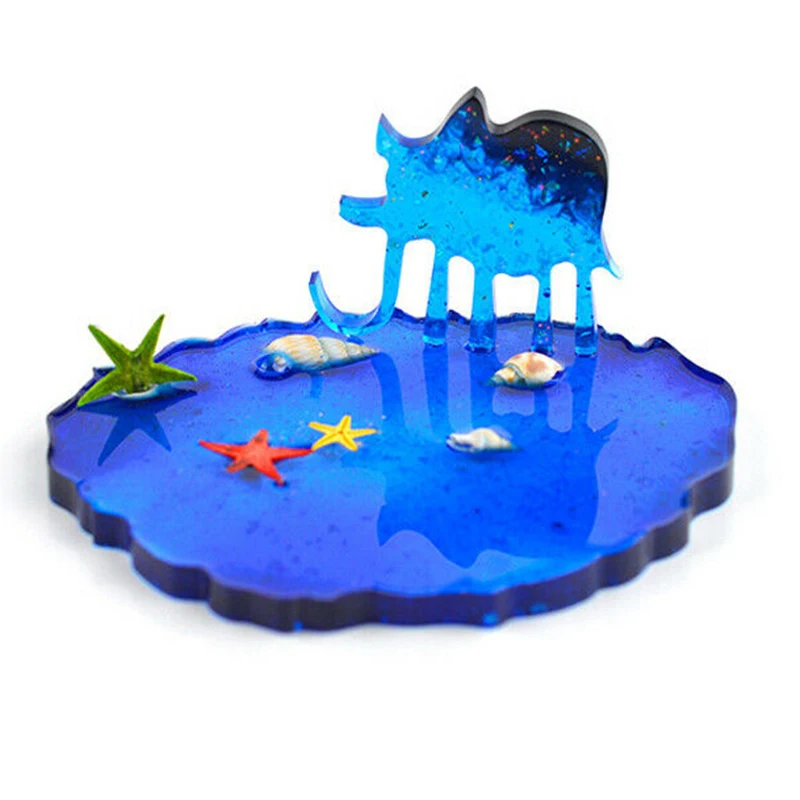 1 шт. Прозрачная силиконовая форма для смолы | Дом и сад