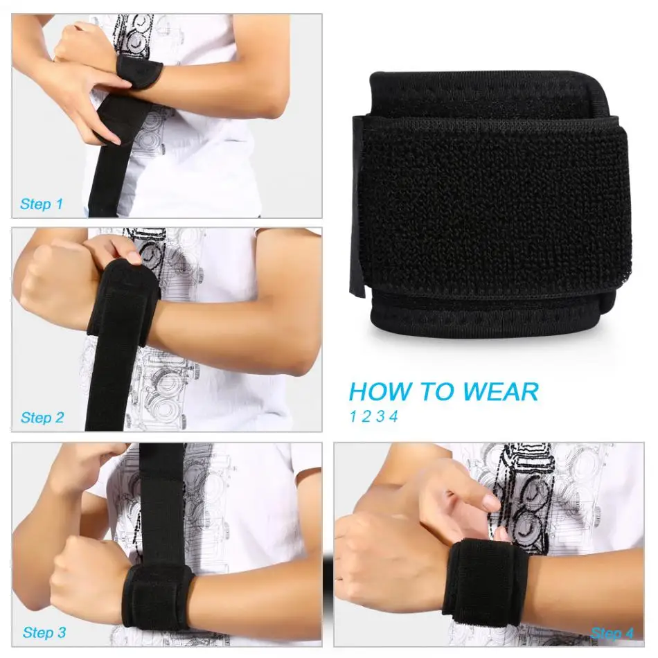 

Adjustable Hand Wrist Support Brace Bandage Neoprene Silicon Palm Braces Weight Lifting Strap Wrap Protection Support Belt