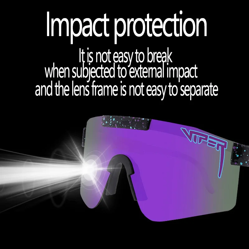 

Big frame colorful all plated real film polarized Cycling and outdoor sports sunglasses