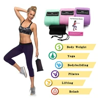 workout equipment resistance bands fabric squat yoga non slip 3pcset gym fitness body building elastic band