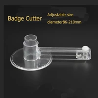 adjustable diameter 86 210mm button badge acrylic circular cutter photo advertisement circular cutter circular paper cutter