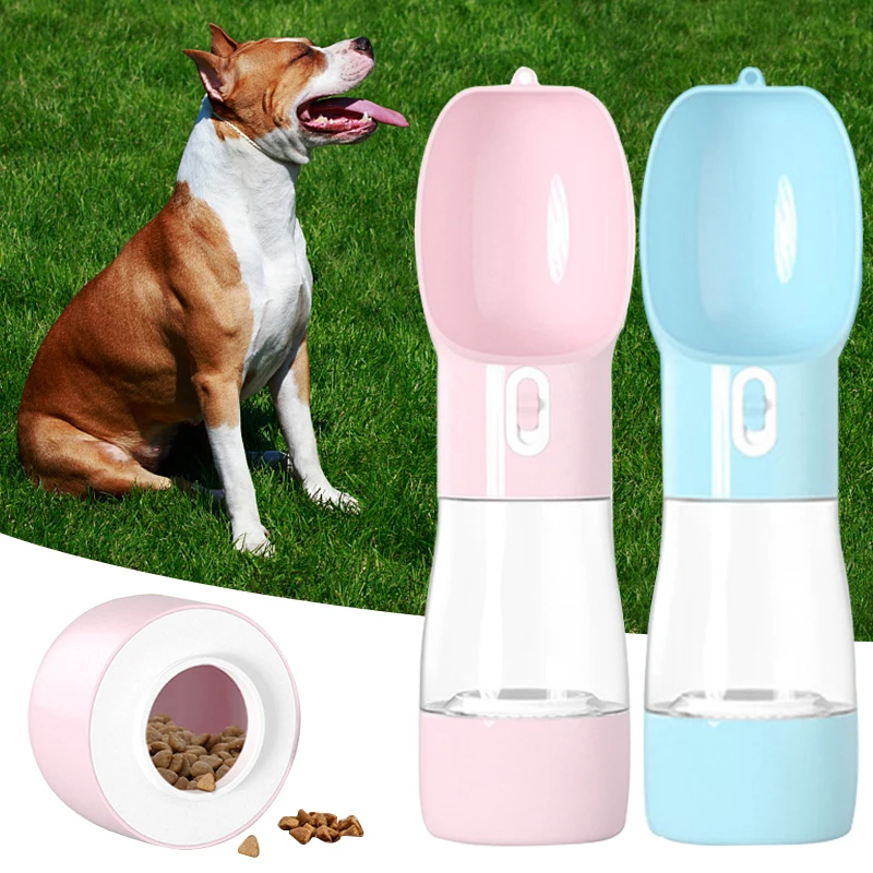 Multifunction Dog Food Water Feeder Drinking Bowl Portable Pet Bottle For Dogs Puppy Cat Dispenser Products |
