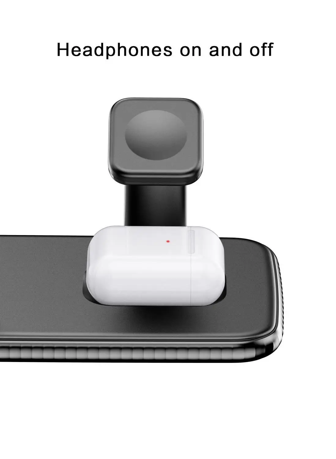 3 в 1 Беспроводные зарядные устройства для APPLE watch 4 простое Быстрое беспроводное
