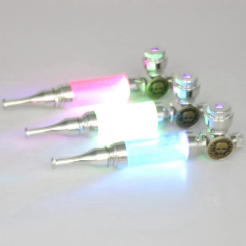 Стеклянный светильник дымовая труба портативные мини трубки для курения подарок