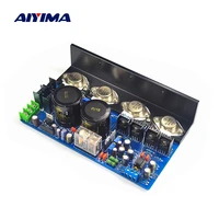 aiyima j1 gold seal amplifier auido board 80wx2 stereo hifi 15024 15025 tube amplifier 2604 op amp with c1237 speaker protection