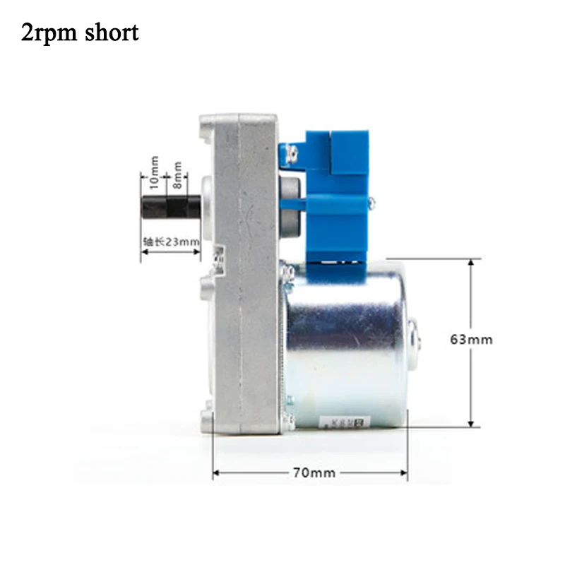 Редукторный двигатель для бытового измельчителя отходов оборудование барбекю