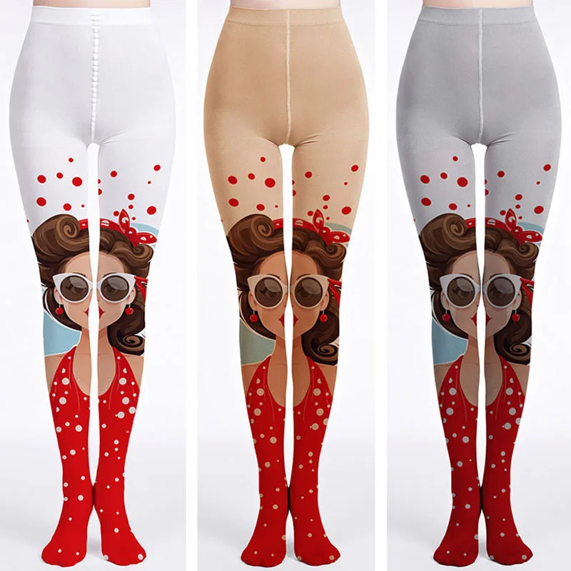 

Summer high waist pantyhose stockings women thin stockings fashion catwalk modern sunglasses women stockings casual leggings