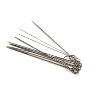10 pcs 3 5cleaning needle tool small needle size passages cleaning stainless steel