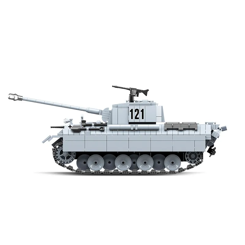 2019 блоки 2-ой мировой войны WW2 солдаты бронированный автомобиль пантера главный