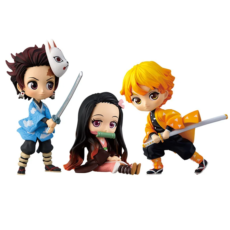 

Фигурка камадо из ПВХ, рассекающая демонов, Kimetsu no Yaiba Q Version, симпатичная модель, Коллекционная модель, игрушка