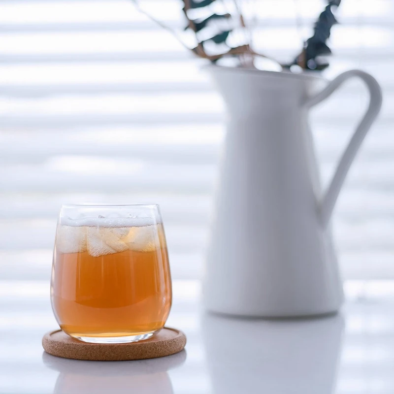 

Подставки из пробки с губами для напитков, абсорбирующие толстые подставки в деревенском стиле с держателем, термостойкие и водостойкие, Лу...