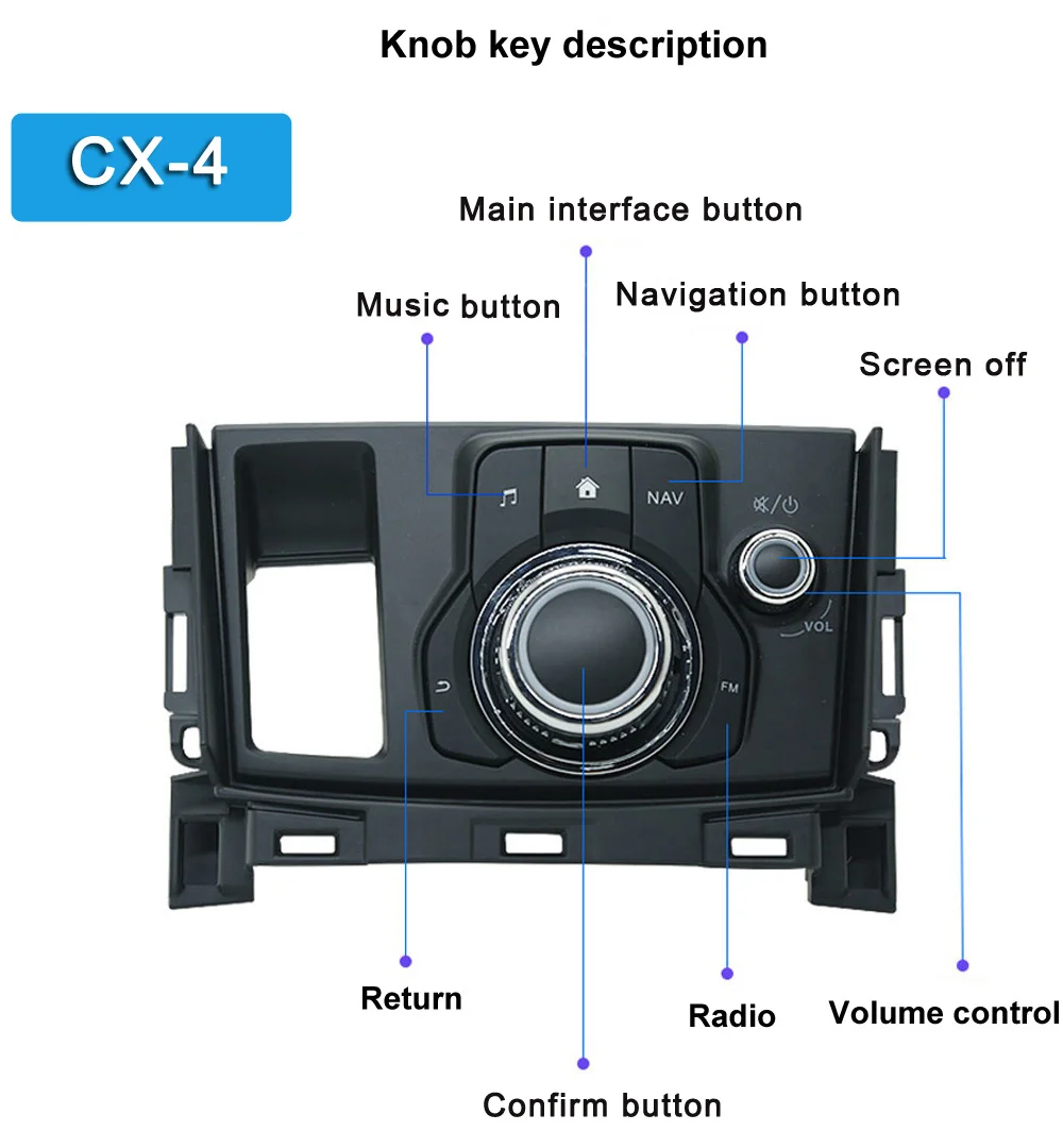저렴한 4G 자동차 라디오 GPS 스테레오 마쓰다 3 CX-4 2014-2019 무선 카플레이 8 코어 6 기가 바이트 128 기가 바이트 안드로이드 10 OS
