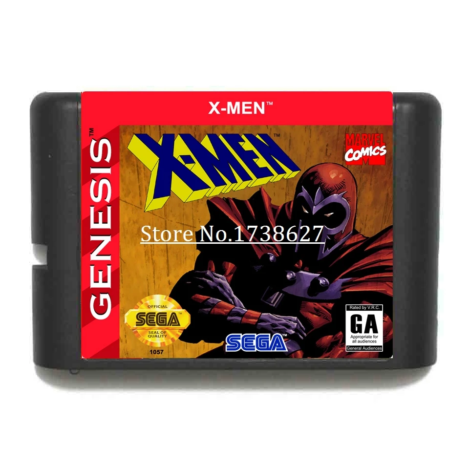 X-men 16 бит игровой Картридж для Sega MegaDrive &amp Genesis системные консоли | Электроника