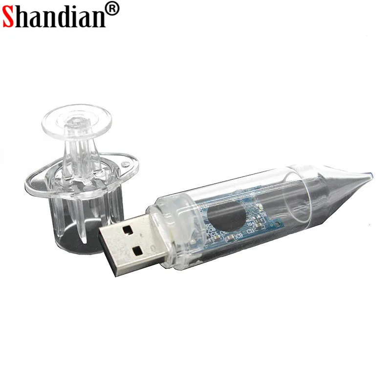 Usb флеш накопитель SHANDIAN в виде шприца 4/8/16/32/64 ГБ USB 2 0|USB флэш-накопители| |