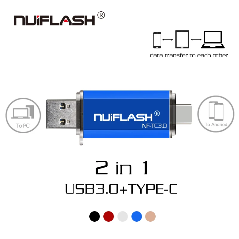 

Type-C OTG micro usb 3.0 usb flash drive 128GB 64GB 32GB 16GB pen drive 2 in i high transmission pendrive 64 gb memoria usb 3.0