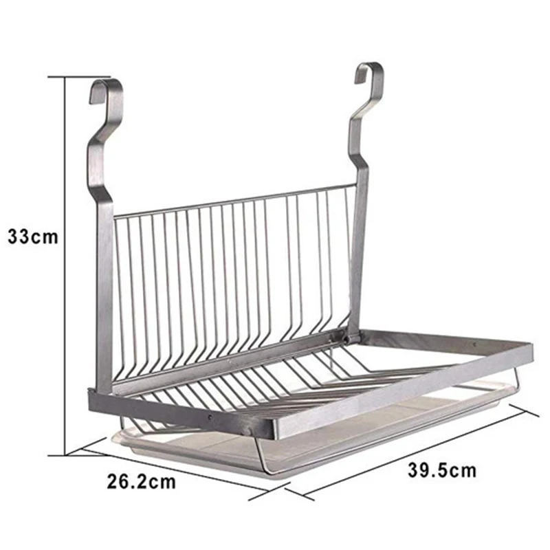 Сушилка для посуды складное блюдо сушилка с поддон подвешивания фильтрующая