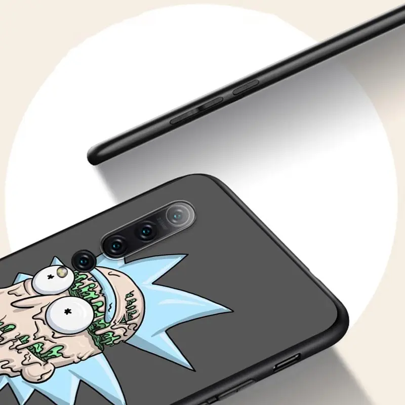 

Silicone Cover Ricks and Modi For Xiaomi Mi 11 10 10i 10T 9T 9SE 9 8 Note 10 Lite Pro Ultra Black phone case