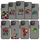 Матовый чехол для Apple iPhone 11 13 12 Pro Max 12 13 Mini X XS XR 6 6S 7 8 Plus 5 5S SE(2020)