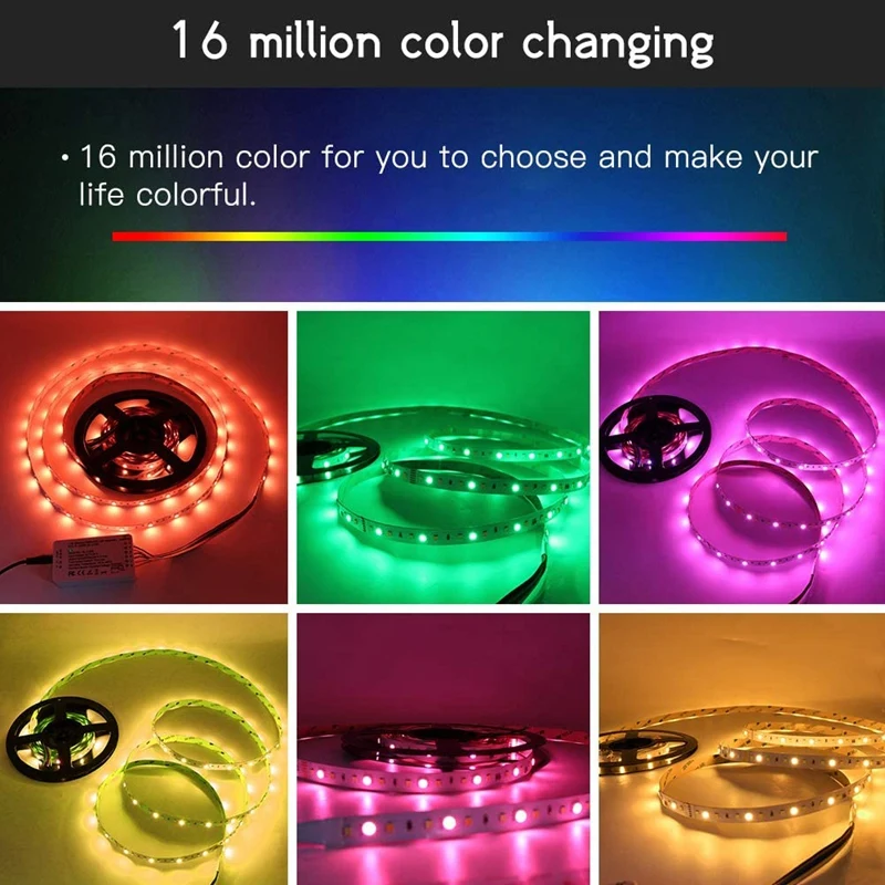 

ZigBee LED Strip Controller RGB CCT Dimmable Light Switch App/Voice Control for Echo Plus Hue Bridge SmartThings