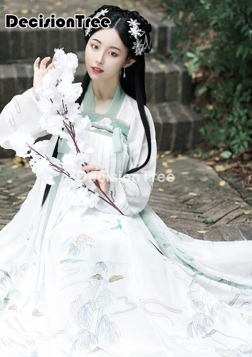 2022 костюм для китайского традиционного танца костюмы женщин династии Цин платье