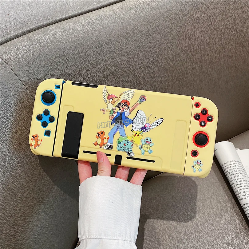 Милый чехол с покемоном Nintendoswitch Nitendo Nintendo Switch аксессуары мягкий цветной из ТПУ