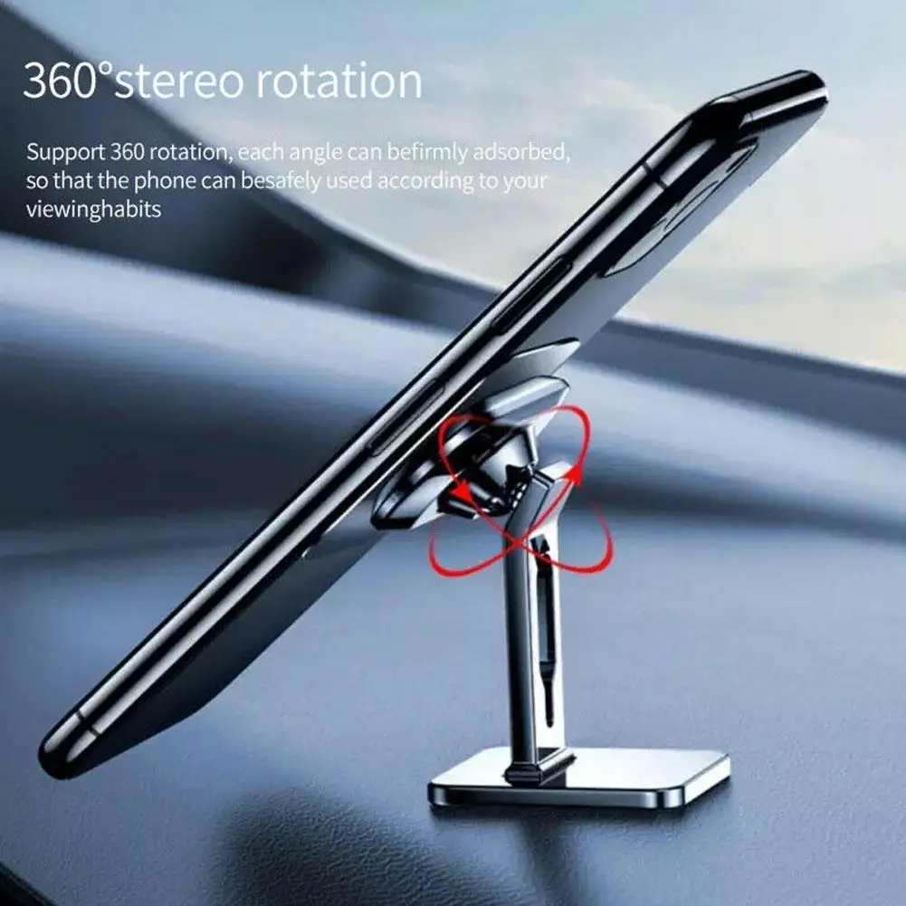 Универсальный магнитный автомобильный держатель для телефона поворот на 360