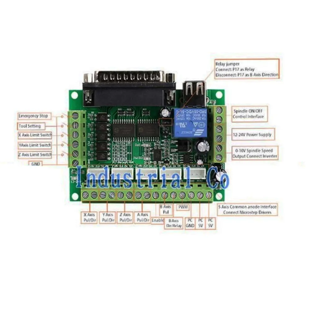 Маршрутизатор с ЧПУ 4 оси комплект, TB6600 4 оси mach3 шаговый двигатель драйвер контроллер комплект 5A+ один 5 оси коммутационная плата для nema23 двигатели