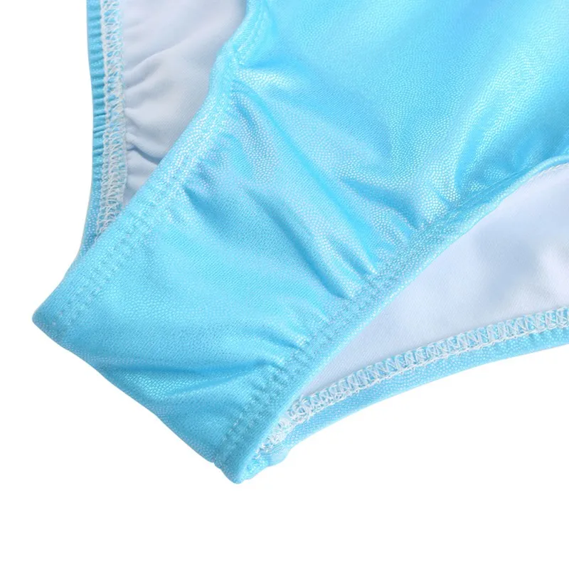 

Children Girls Diamante Long Sleeve Ballet Practice Dance Wear Gymnastics Bright Color Body Suits High Quality