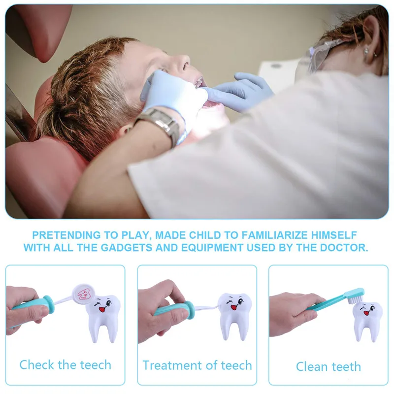 

40Pcs/set Kids Pretend Play Toys Doctor Set Baby Suitcases Medical kit Cosplay Dentist Nurse Simulation Medicine Box mas Gift