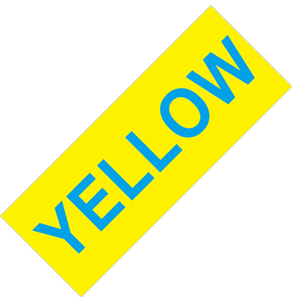 Blue on Yellow 1 упаковка 24 мм TZe-251 TZe-151 TZe-651 TZe-354 запечатанных лент для Совместимость для Brother P-Touch 0,94 дюймов ламинированная лента для этикеток - Цвет: Blue on Yellow