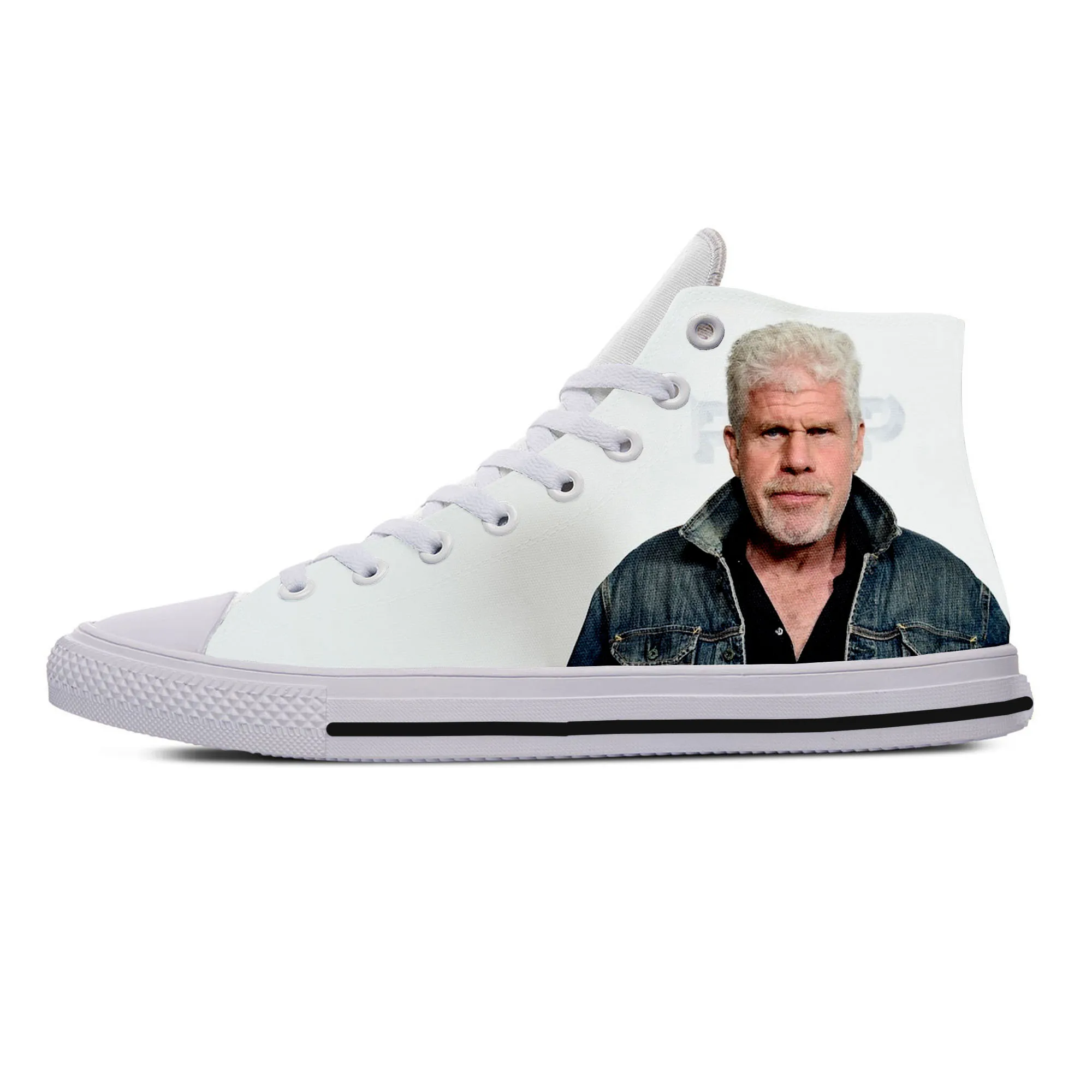 

2019 hot fashion 3D Ron Perlman High Sneakers for men/women high quality 3D printing handiness casual shoes