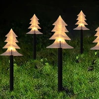 solar christmas light waterproof outdoor fairy lights for christmas decoration new year star garden lamp new year 2022