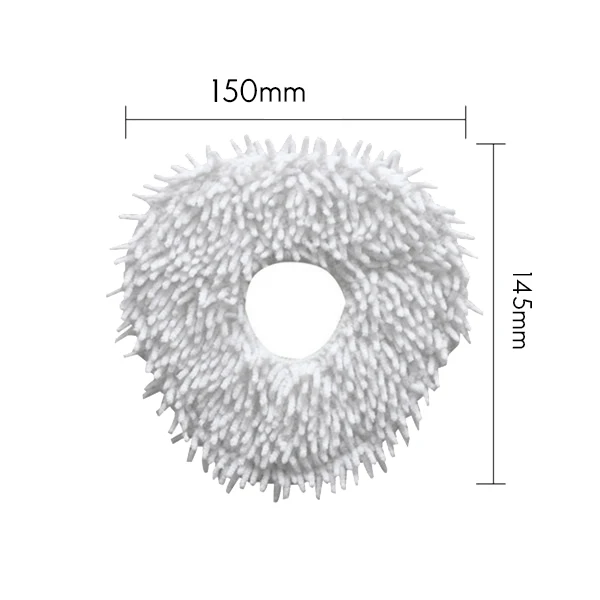 

Promotion!8PCS Mops for NARWAL Robot for Roborock YJCC001-1 Robot Vacuum Cleaner Parts