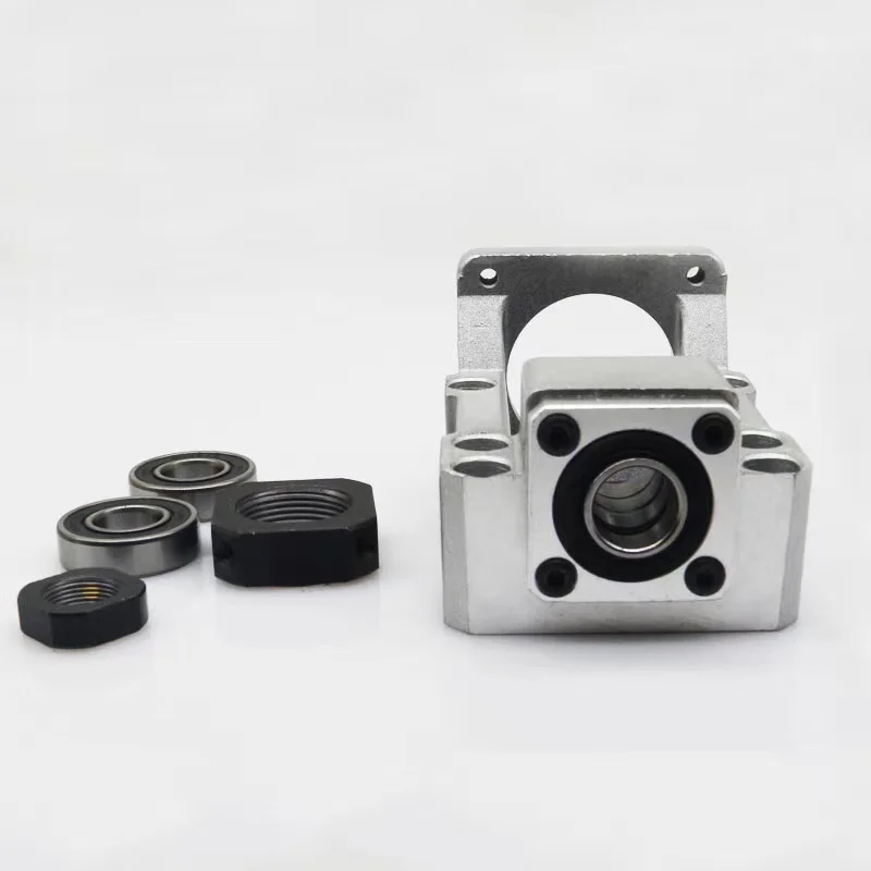 1/2 шт литого алюминия C5 шариковый винт опорный подшипник блок линейный HM12 57 до HM15