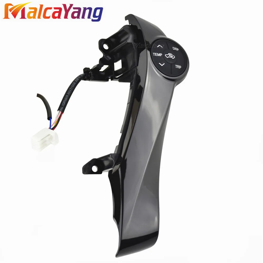 Кнопки управления на рулевое колесо черный переключатель для Toyota Prius / C/Aqua кнопки