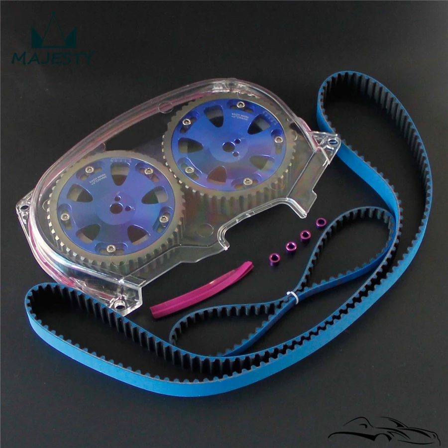 Крышка ремня ГРМ + шкив кулачка с ремнем для Lancer Evolution 4G63 EVO 4 5 6 7 8 | Автомобили и