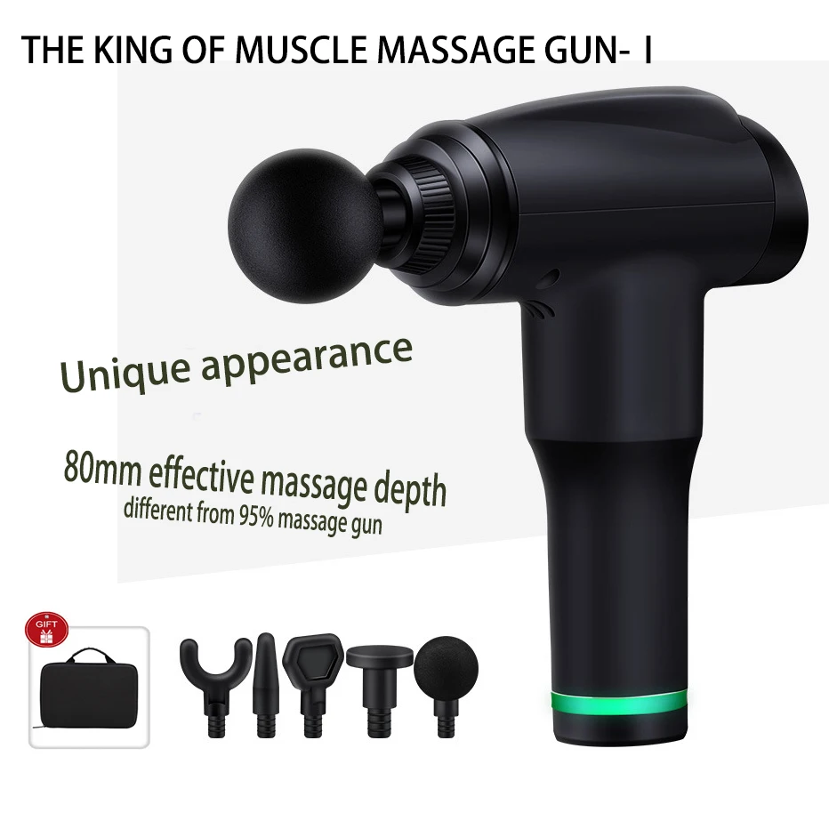 Пистолет для глубокого мышечного массажа массажер расслабления тела облегчение