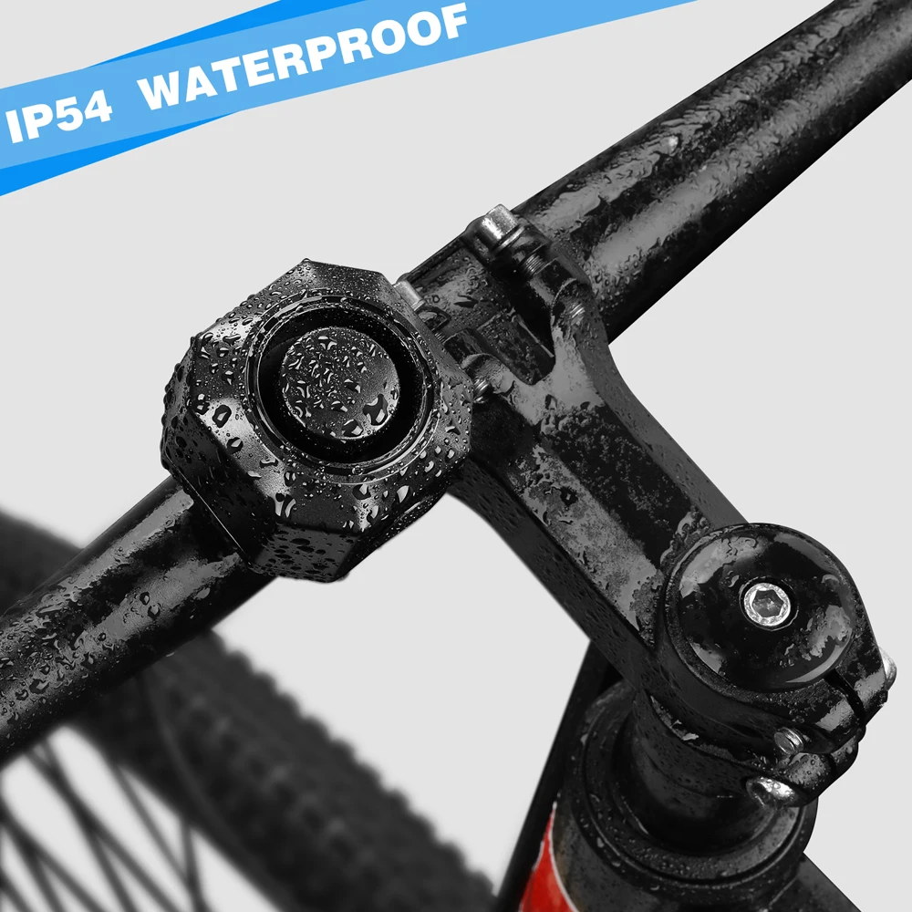 Сигнализация велосипедная Elecpow беспроводная водонепроницаемая с ДУ и USB-зарядкой