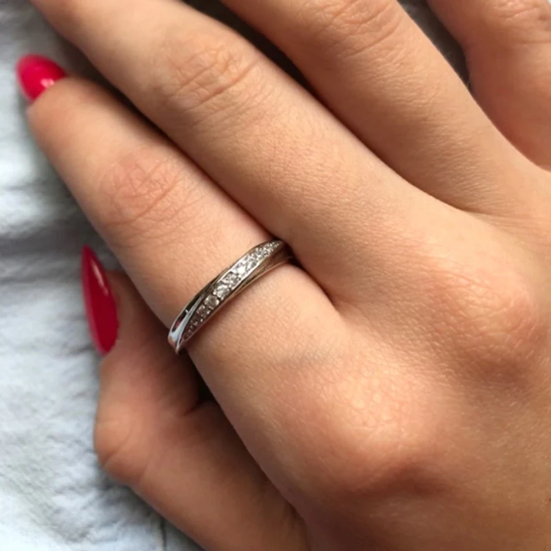 Женское кольцо на палец для свадебной вечеринки высшего качества модный