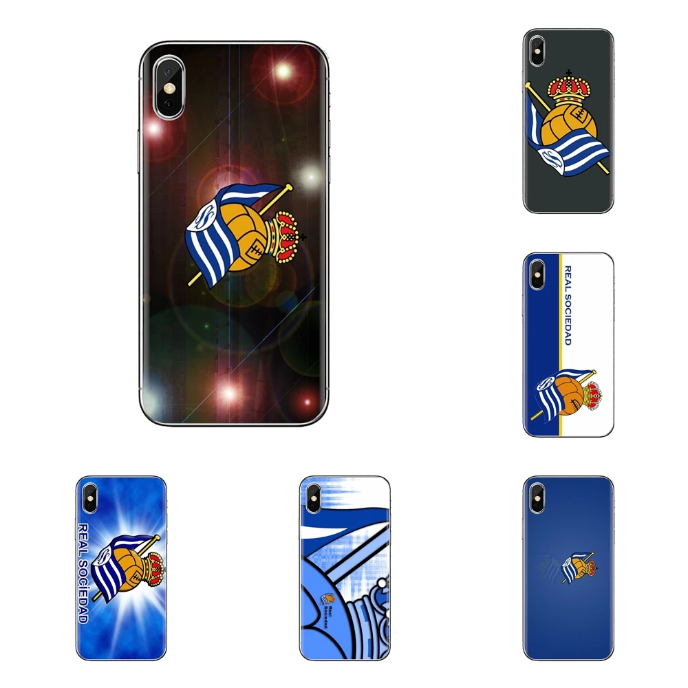 Для huawei G7 G8 P7 P8 P9 P10 P20 P30 Lite Mini Pro P Smart Plus 2017 2018 2019 настоящий sociedad Логотип Спортивный