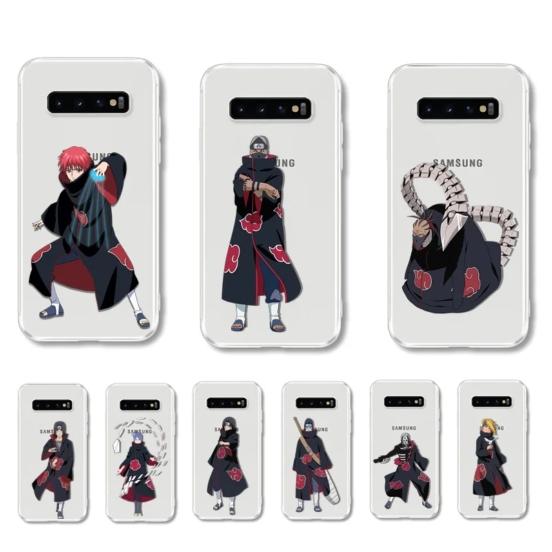 Yinuoda Наруто AKATSUKI 2018 хит продаж Модный чехол для телефона samsung S10 S6 edge S7 S8 Plus S9 Coque