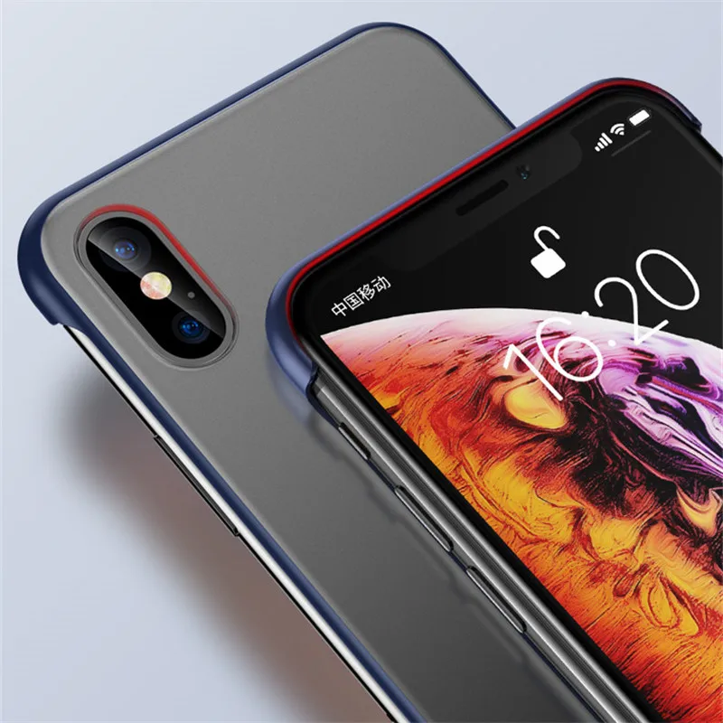 Бескаркасный Прозрачный чехол для телефона Samsung Galaxy A10 A20 A30 A40 A50 A60 A70 A80 A7 A9 2018