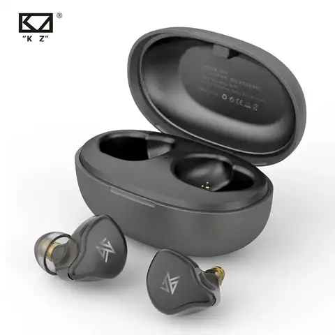 Bluetooth-наушники KZ S1 S1D, TWS, гибридные динамические наушники с сенсорным управлением и шумоподавлением, Спортивная Беговая гарнитура KZ S2 Z1 PRO