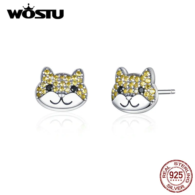 Женские серьги гвоздики из серебра 925 пробы с фианитом|Серьги-гвоздики| |