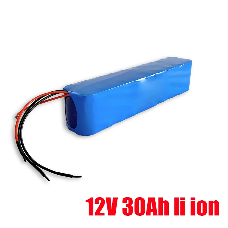 

18650 12V 30AH с 30AMP BMS литий-ионной батареей + 3A зарядное устройство